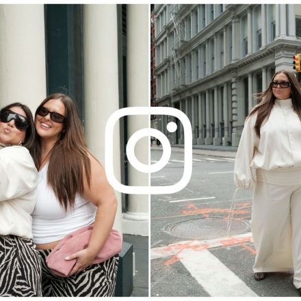Emma Arletta Makes Monochrome Plus Size Style Look So Chic