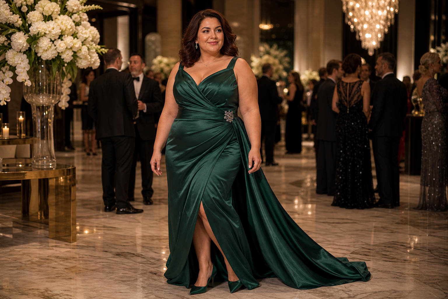 Glamorous Elegant Plus Size Evening Gowns: Best Styles