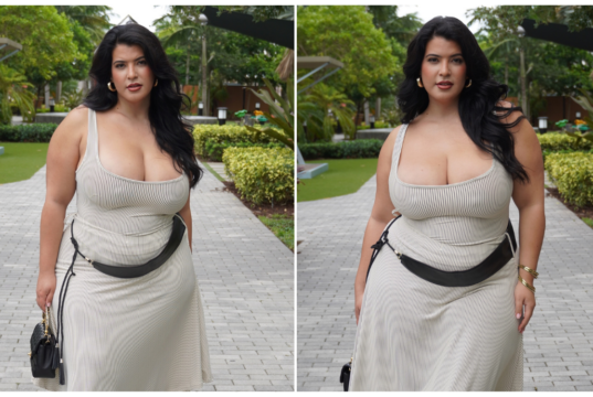 Claudia Rojas Shows How to Make a Neutral Dress Look Bold and Effortlessly Chic