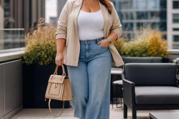 How to Wear Wide Leg Jeans Plus Size: Flattering Outfit Ideas for Every Body Shape