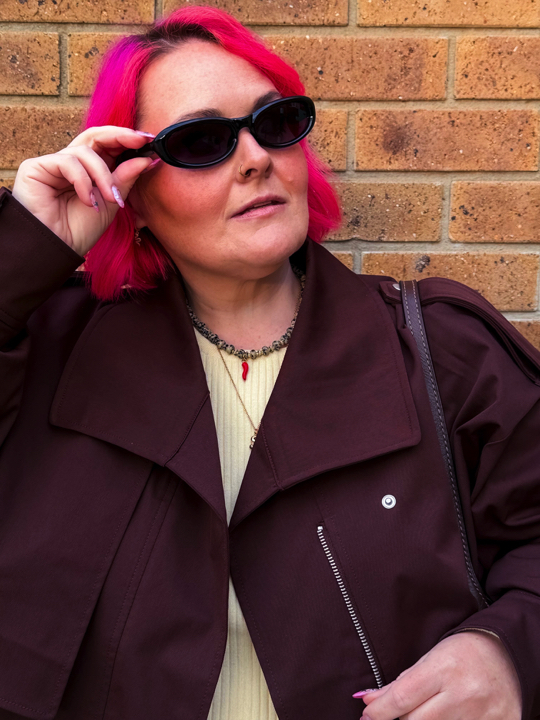 Sarah Fritsch Brings Bold Plus Size Style to Everyday Fashion