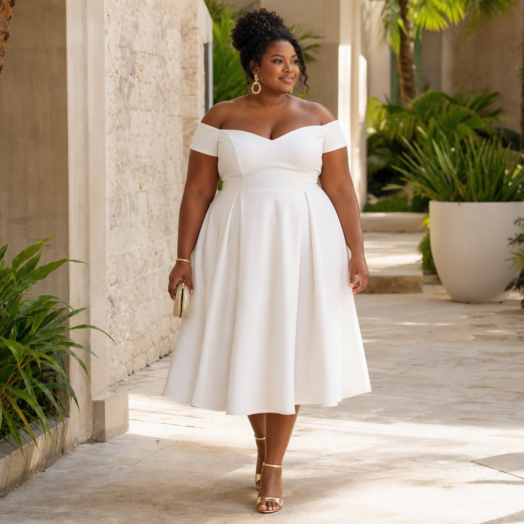 White Plus Size Dresses: Flattering Styles and Fit Tips for Every Occasion