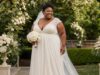 The Best Wedding Dress For Apple Shaped Plus Size Women: Flattering Styles That Define the Waist and Feel Amazing The Best Wedding Dress For Apple Shaped Plus Size Women: Flattering Styles That Define the Waist and Feel Amazing