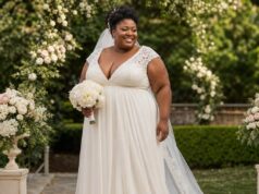 The Best Wedding Dress For Apple Shaped Plus Size Women: Flattering Styles That Define the Waist and Feel Amazing The Best Wedding Dress For Apple Shaped Plus Size Women: Flattering Styles That Define the Waist and Feel Amazing