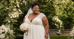 The Best Wedding Dress For Apple Shaped Plus Size Women: Flattering Styles That Define the Waist and Feel Amazing The Best Wedding Dress For Apple Shaped Plus Size Women: Flattering Styles That Define the Waist and Feel Amazing