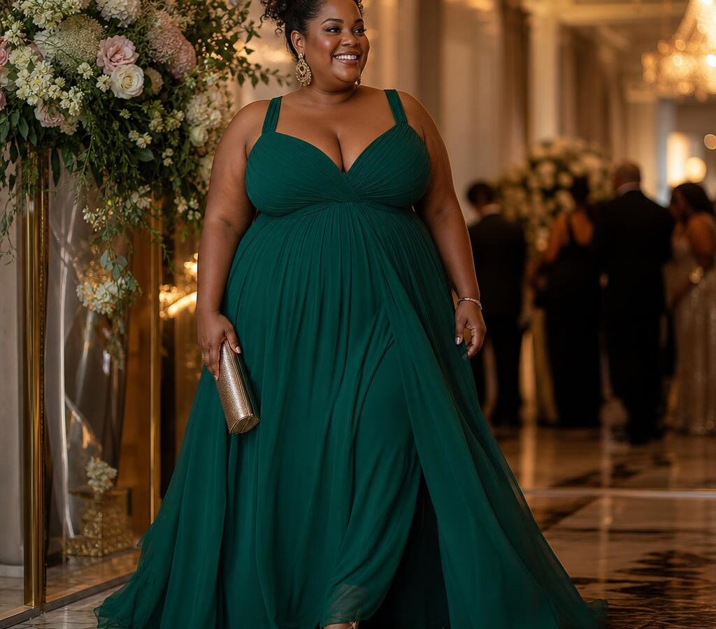 Best Formal Dresses for Apple Shaped Plus Size Women: Flattering Styles for Every Event