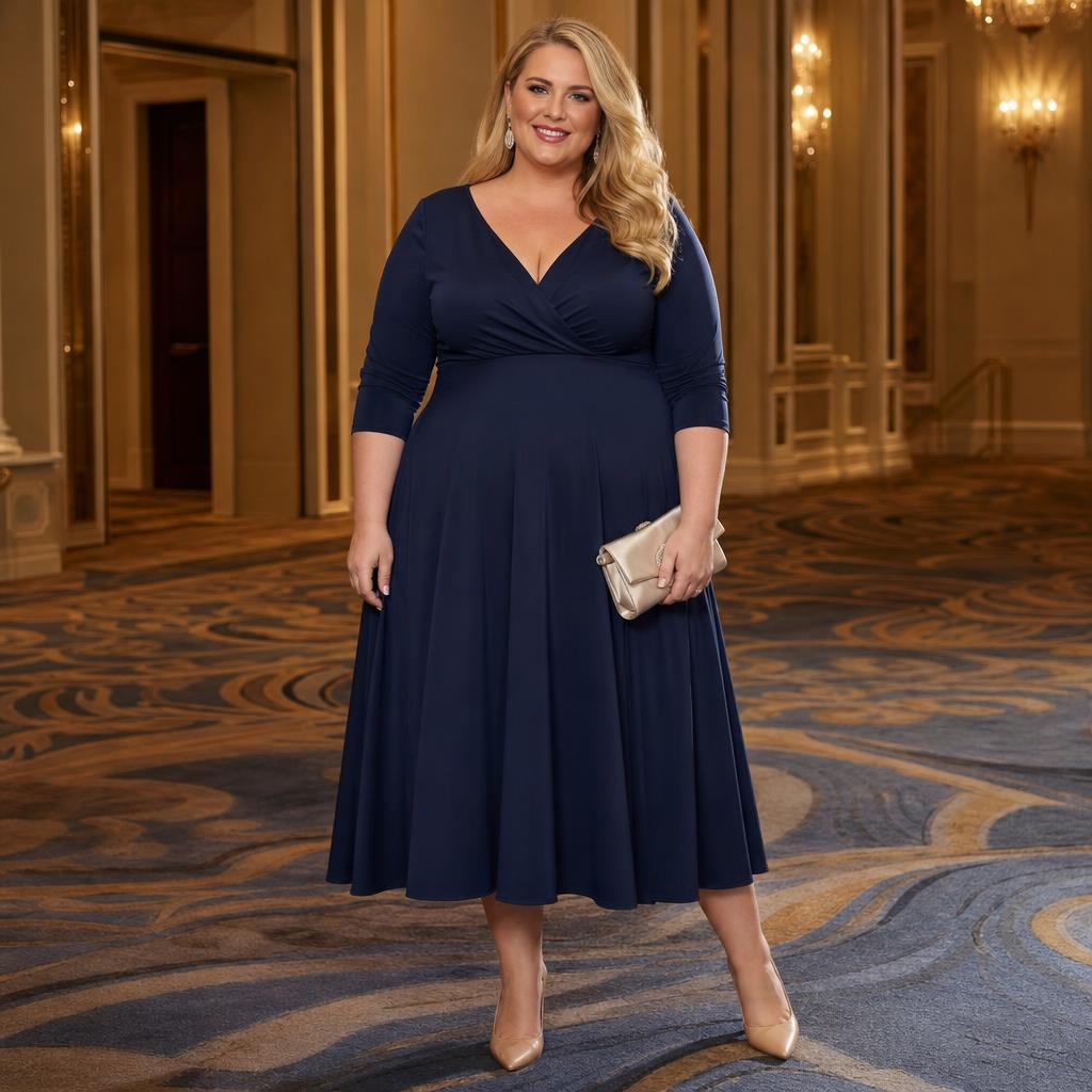 Best Formal Dresses for Apple Shaped Plus Size Women: Flattering Styles for Every Event