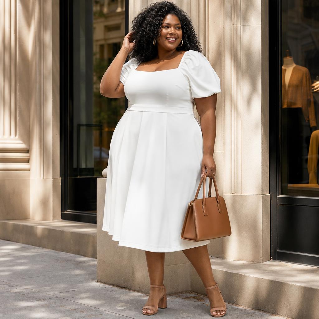 Plus Size White Dresses With Sleeves: Flattering Styles for Every Occasion