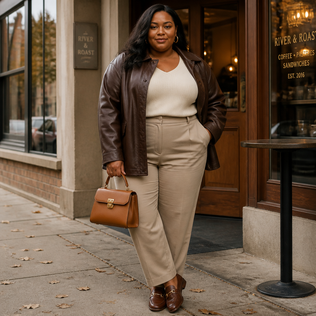 Plus Size Leather Jackets for Curvy Women: How to Find the Perfect Fit and Flattering Style