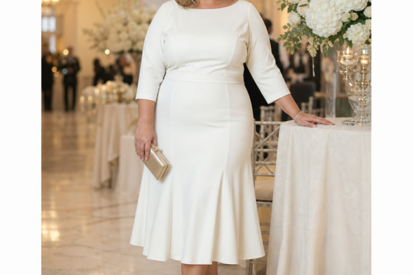 White Plus Size Dresses for Weddings: Chic Bridal and Guest Styles That Fit and Flatter
