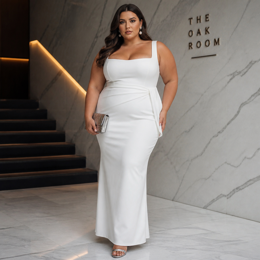 White Plus Size Formal Dresses: Flattering Styles and Fit Tips for Weddings, Galas, and Special Events