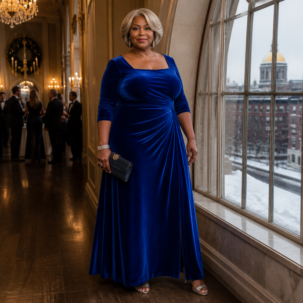 highly realistic full body formal fashion photog