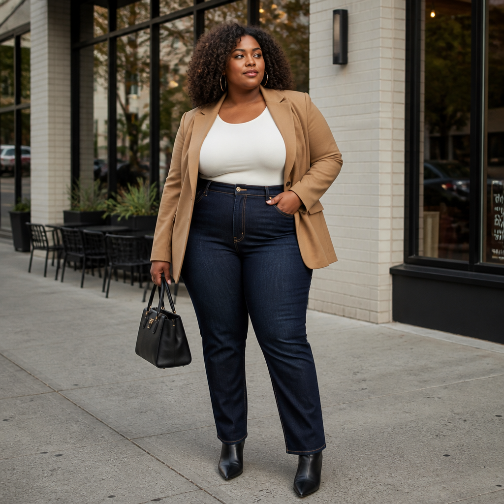 Plus Size Hourglass Body Shape: Flattering Outfit Ideas and Styling Tips for Curvy Proportions Plus Size Hourglass Body Shape: Flattering Outfit Ideas and Styling Tips for Curvy Proportions