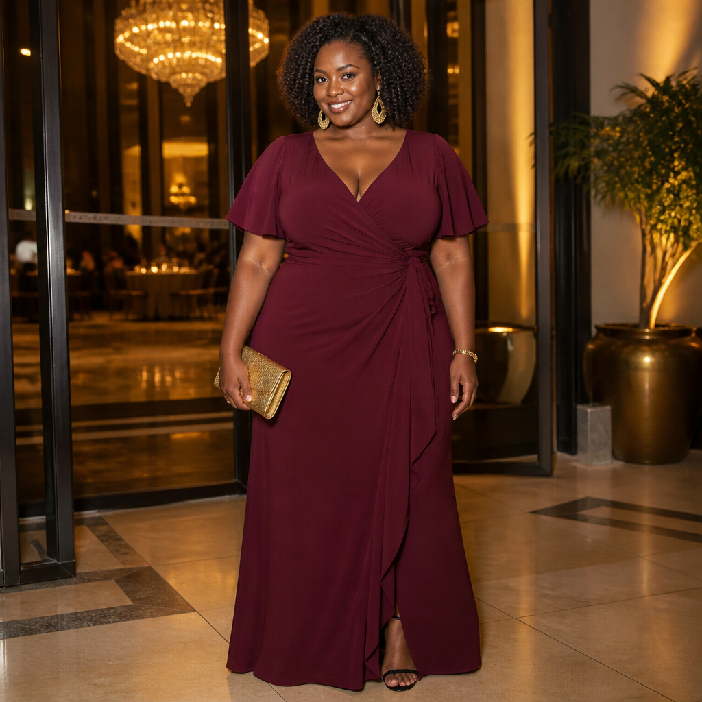 Plus Size Evening Dresses for Apple Shape: Flattering Styles for a Smooth, Balanced Silhouette