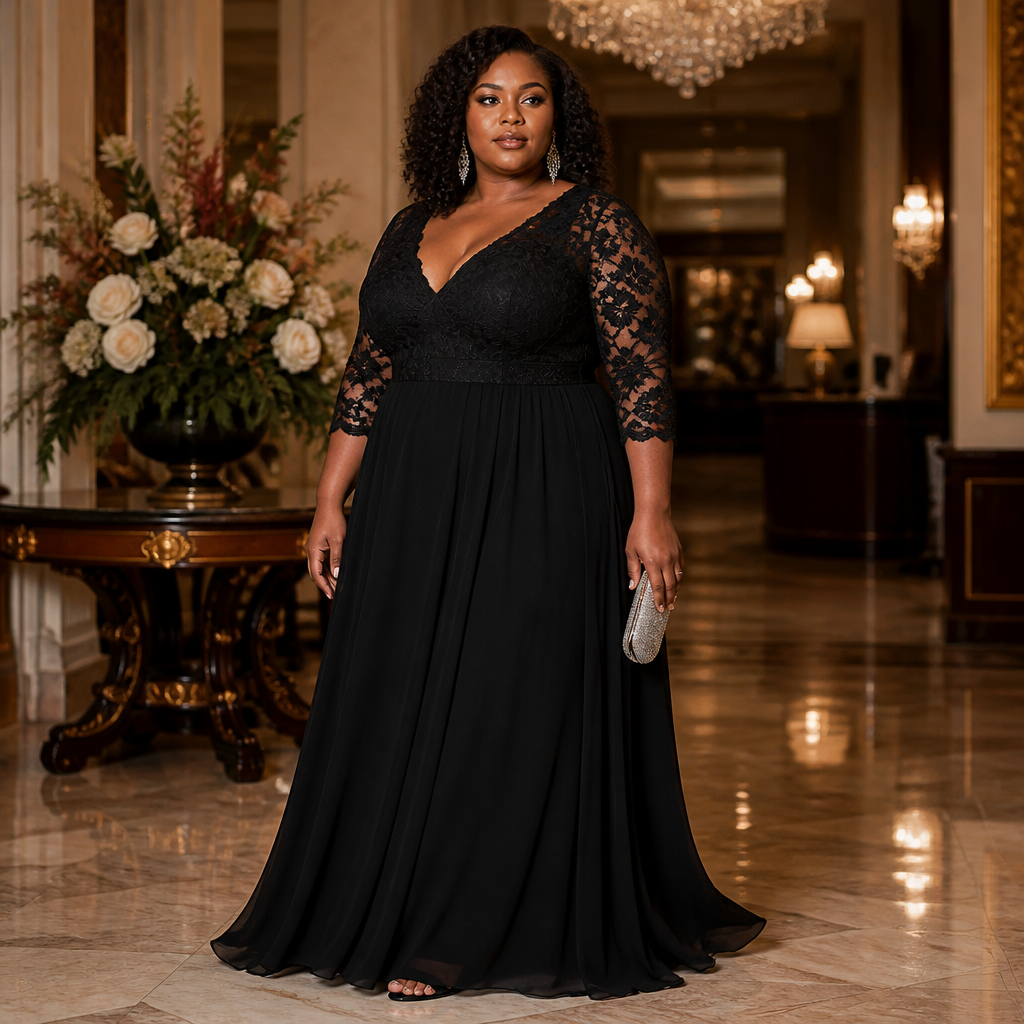 Black Plus Size Formal Gowns: Flattering Styles and Fit Tips for Every Special Occasion Black Plus Size Formal Gowns: Flattering Styles and Fit Tips for Every Special Occasion