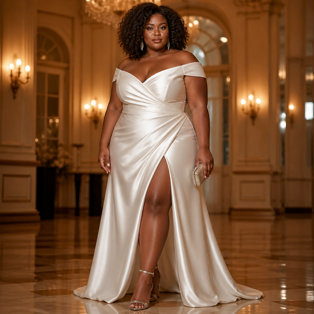White Plus Size Formal Dresses: Flattering Styles and Fit Tips for Weddings, Galas, and Special Events