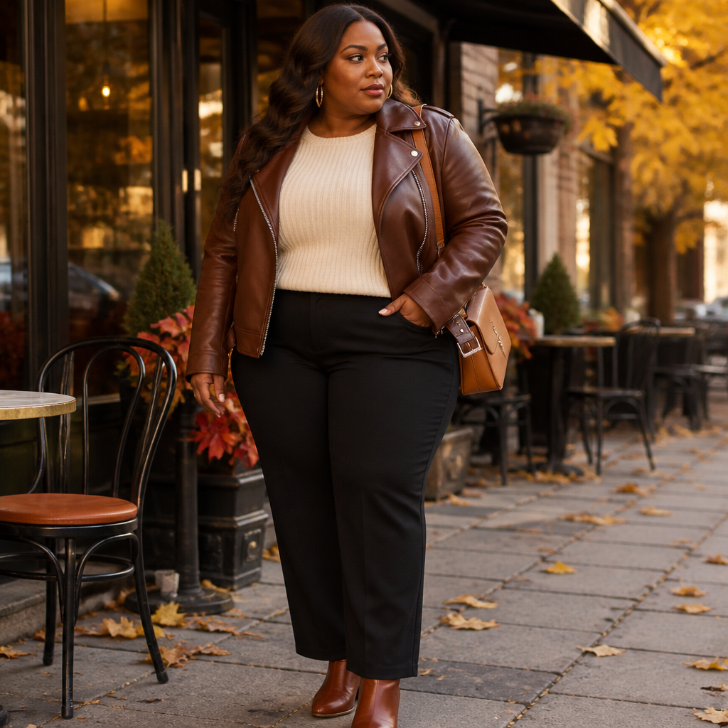 Plus Size Leather Biker Jackets: How to Choose the Most Flattering Fit and Style