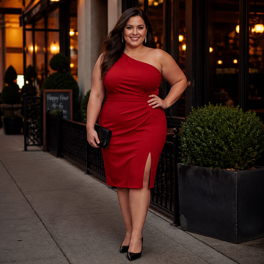 Plus Size One Shoulder Dress: Flattering Styles and Fit Tips for Every Occasion