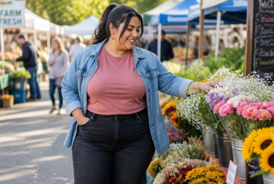 Plus Size Black Jeans for Women: Flattering Fits, Rise Options, and Styling Tips
