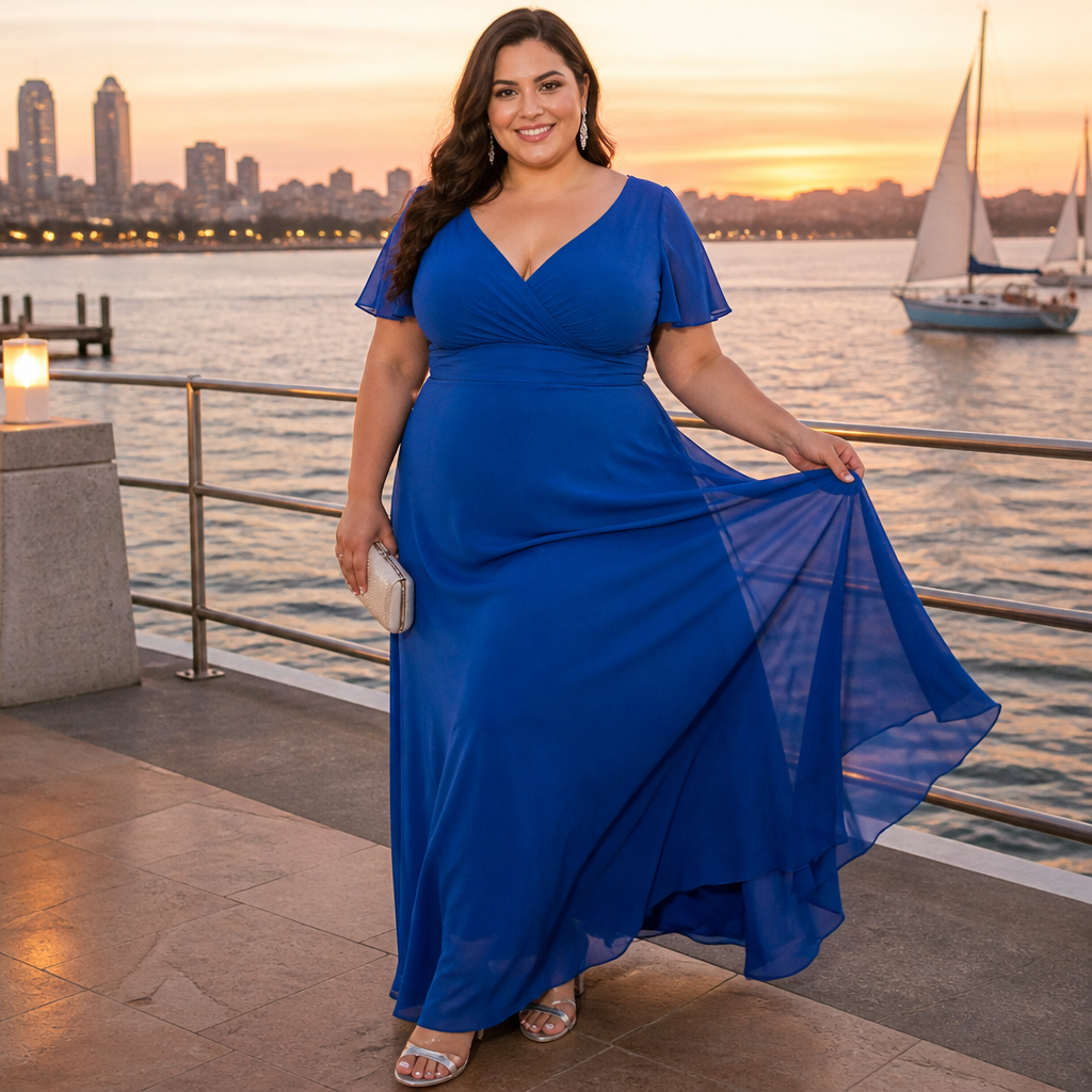 Royal Blue Plus Size Formal Dress Guide: Flattering Styles for Weddings, Galas, and Prom
