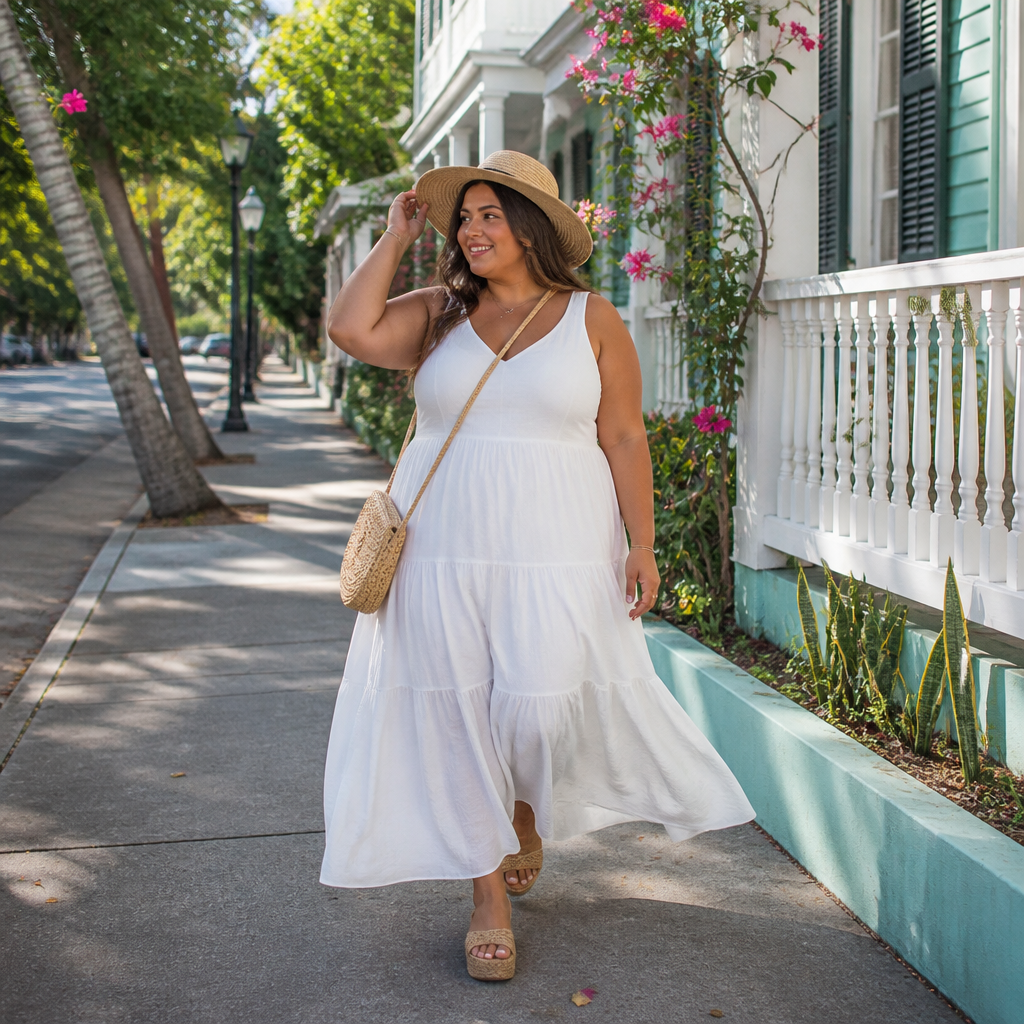 Plus Size White Dresses for Women: Flattering Styles for Every Summer Occasion