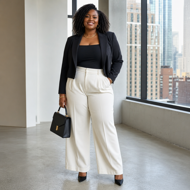 Plus Size Pear Shaped Body: Flattering Outfit Ideas and Styling Tips That Balance Your Silhouette
