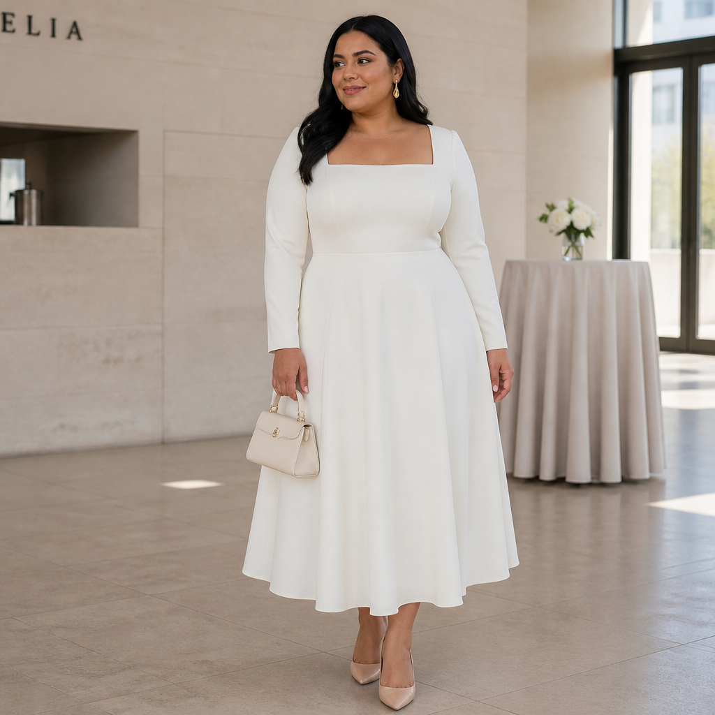 Plus Size White Formal Dress With Sleeves: Elegant Styles for Weddings, Galas, and Evening Events