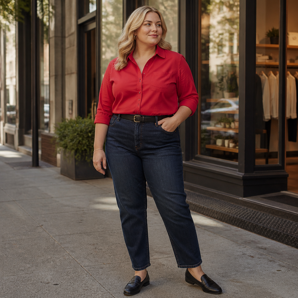 Plus Size Red Shirt: Flattering Fits and Styling Tips for Every Occasion