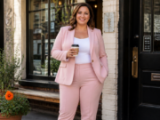 How to Style a Plus Size Pink Suit for Work, Weddings, and Weekend Plans How to Style a Plus Size Pink Suit for Work, Weddings, and Weekend Plans