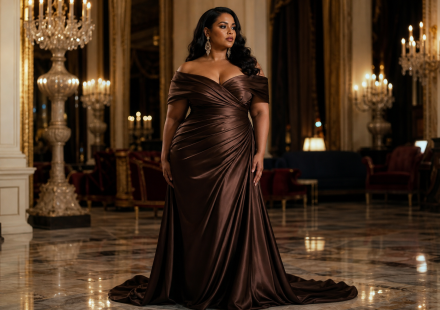 Plus Size Brown Formal Dresses That Flatter Every Curve Plus Size Brown Formal Dresses That Flatter Every Curve