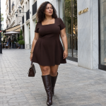 Plus Size Brown Dresses: Chic Outfit Ideas for Curves