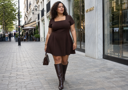 Plus Size Brown Dresses: Chic Outfit Ideas for Curves Plus Size Brown Dresses: Chic Outfit Ideas for Curves