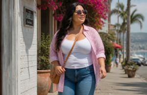 Plus Size Red and White Striped Shirt: Outfit Ideas for Every Season and Occasion