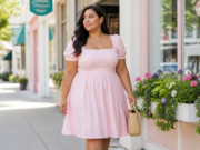 Light Pink Plus Size Dress That Flatter Every Curve for Weddings, Brunch, and Everyday Style Light Pink Plus Size Dress That Flatter Every Curve for Weddings, Brunch, and Everyday Style