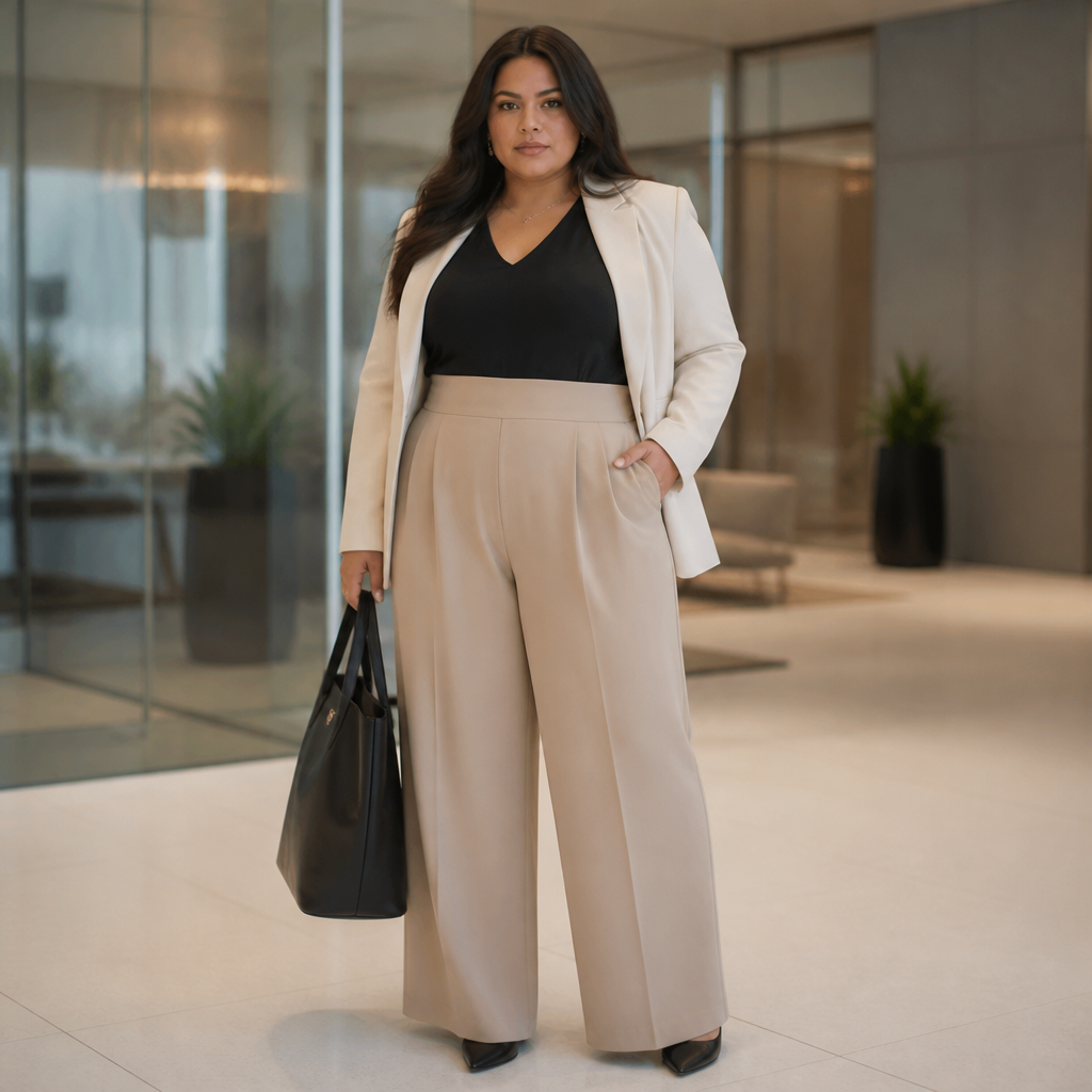 The Best Plus Size High Waisted Pants for All-Day Comfort and a Flattering Fit