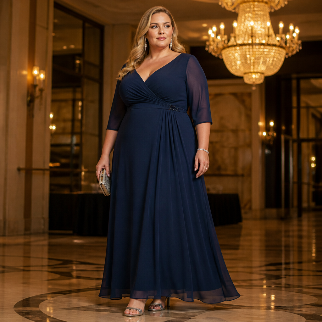 Plus Size Evening Dresses for Apple Shape: Flattering Styles for a Smooth, Balanced Silhouette