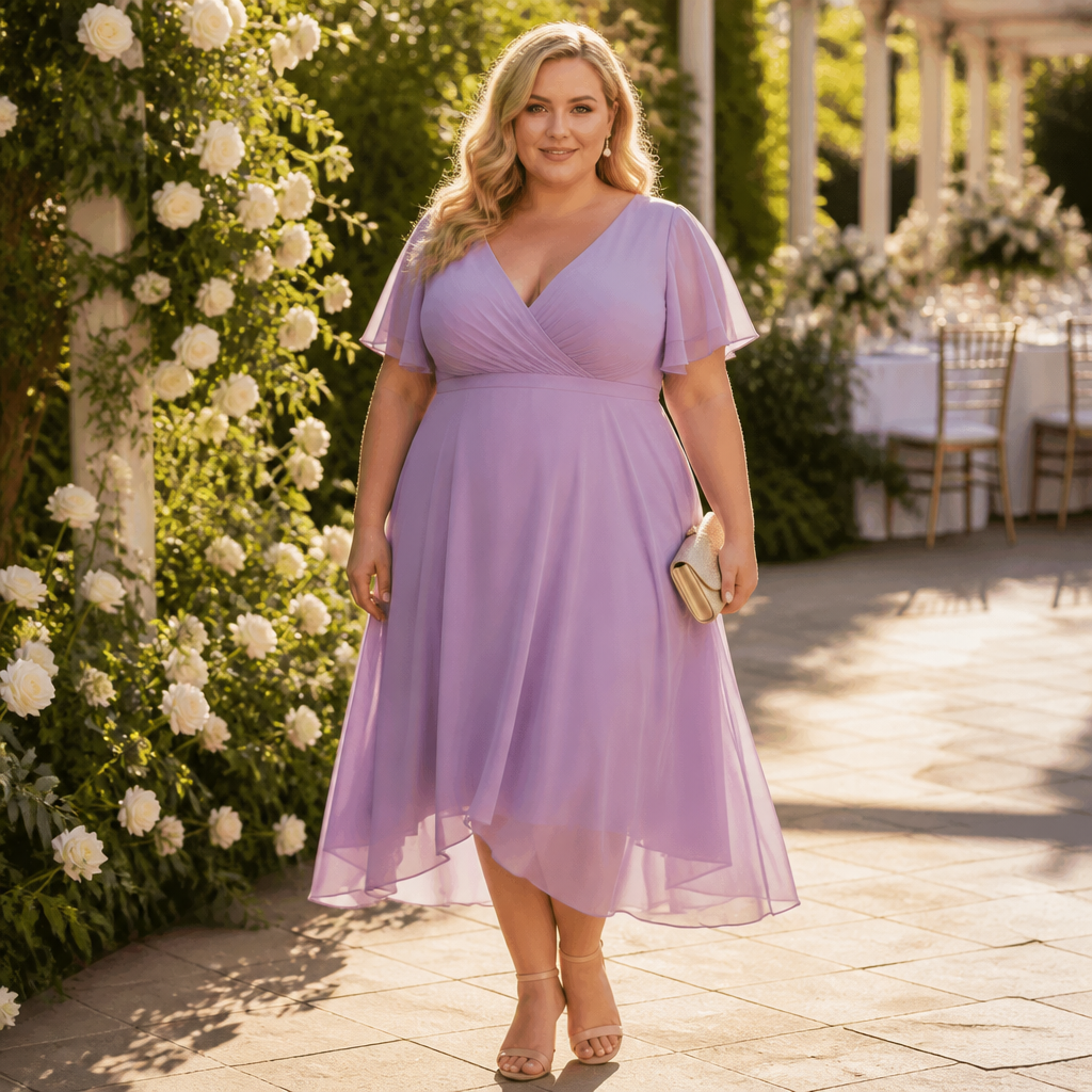 Plus Size Purple Dress For Wedding: Flattering Styles for Every Dress Code