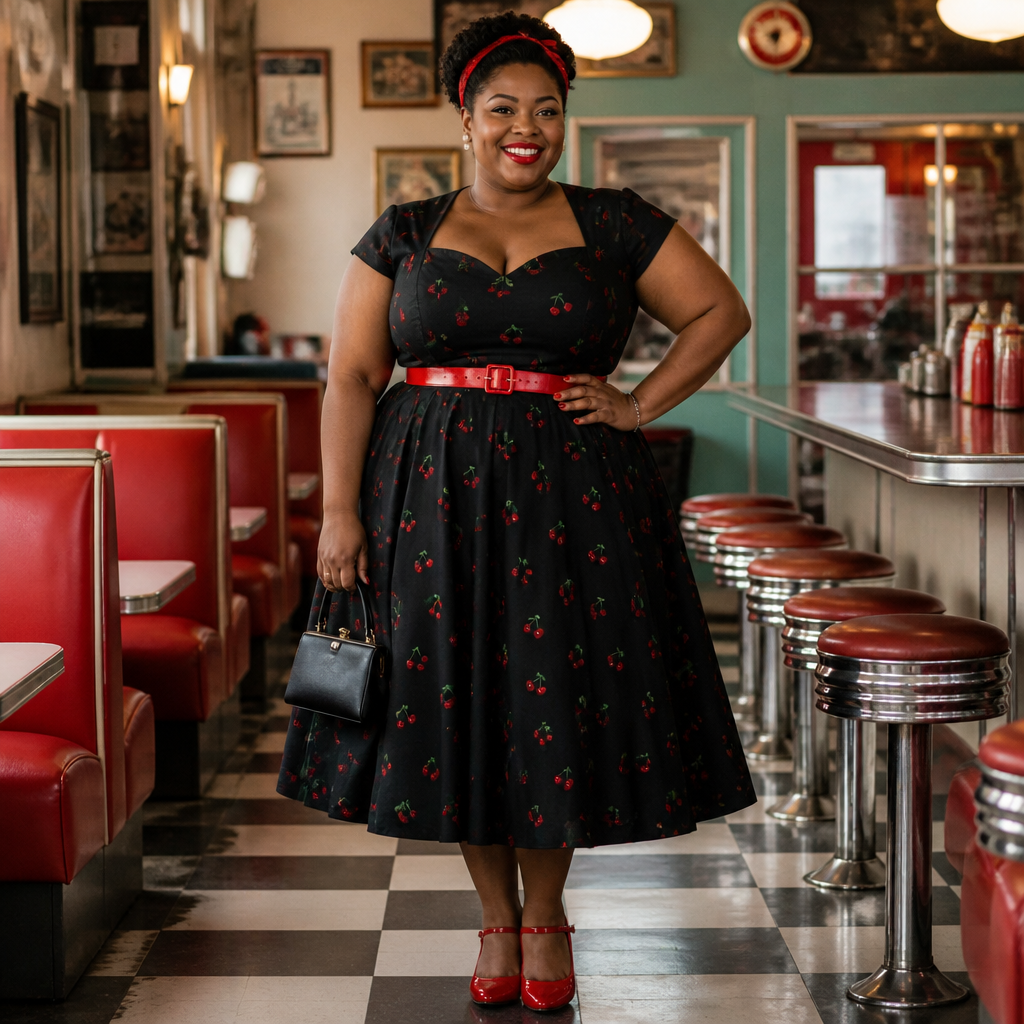 Plus Size Pinup Dress Guide: Flattering Vintage Styles and Fit Tips for Every Curve